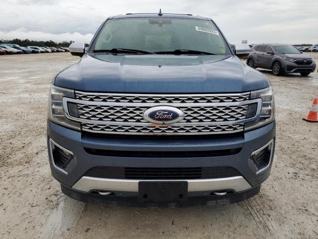 1FMJK1MT7KEA63669 - 2019 FORD EXPEDITION MAX PLATINUM BLUE photo 5