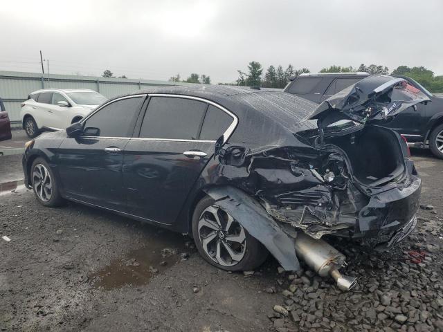 1HGCR3F06HA042563 - 2017 HONDA ACCORD EXL BLACK photo 2