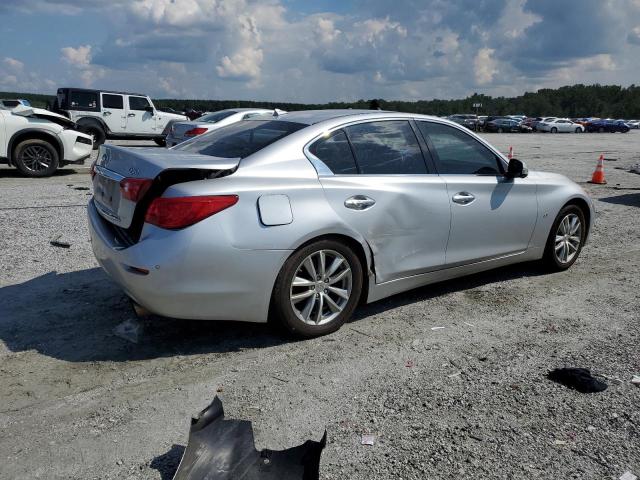 JN1BV7AP6EM677992 - 2014 INFINITI Q50 BASE Gümüş foto 3