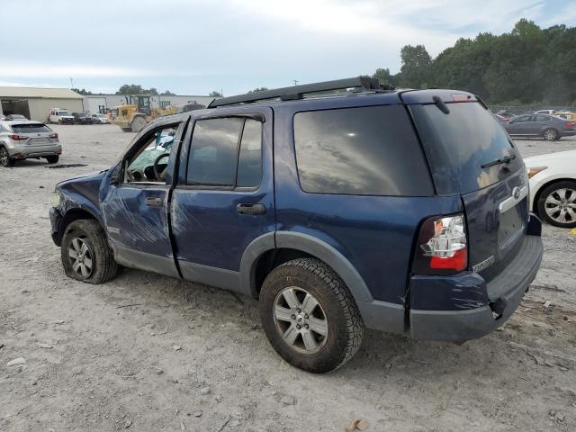 1FMEU73E26UA02808 - 2006 FORD EXPLORER XLT BLUE photo 2
