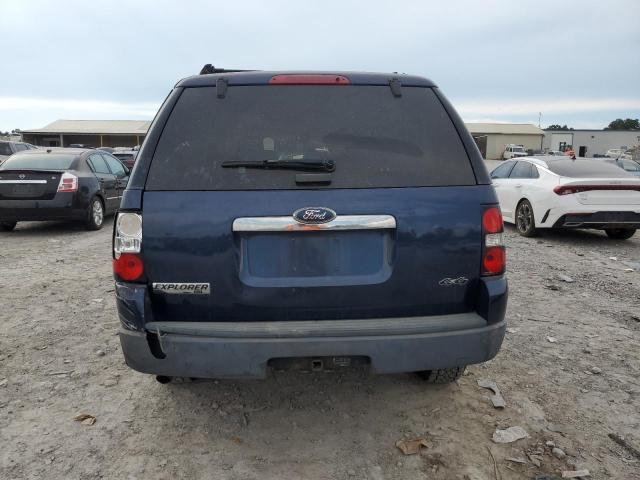1FMEU73E26UA02808 - 2006 FORD EXPLORER XLT BLUE photo 6