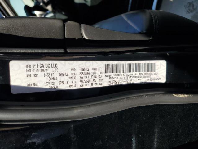 1C4RJFJT5KC660293 - 2019 JEEP GRAND CHER SUMMIT BLACK photo 14