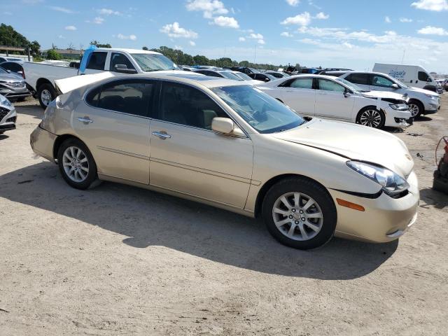 JTHBA30G545010941 - 2004 LEXUS ES 330 GOLD photo 4