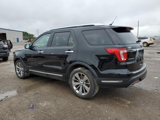1FM5K7F80JGA89529 - 2018 FORD EXPLORER LIMITED Schwarz Foto 2