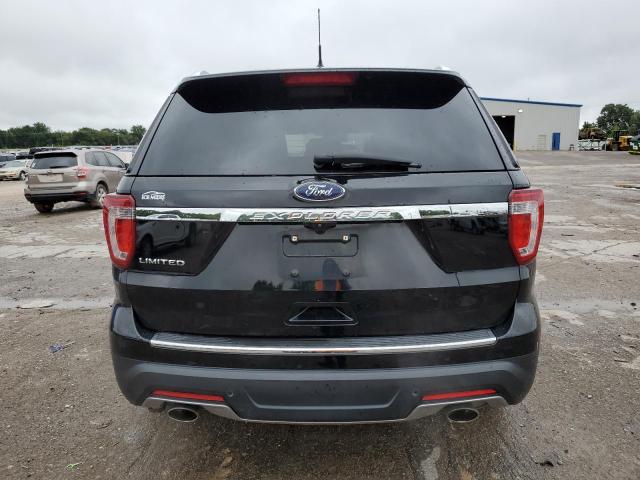 1FM5K7F80JGA89529 - 2018 FORD EXPLORER LIMITED Schwarz Foto 6