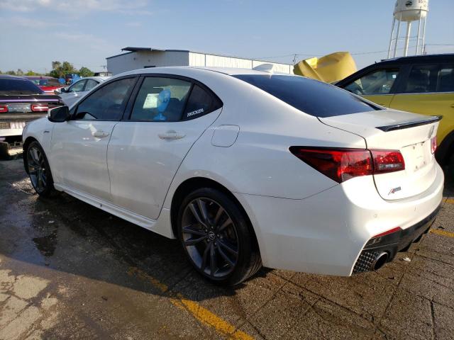 19UUB2F66JA001136 - 2018 ACURA TLX TECH+A WHITE photo 2