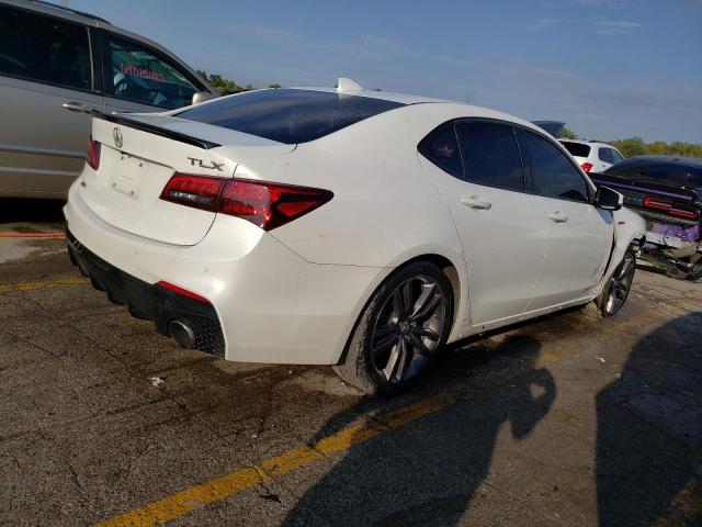 19UUB2F66JA001136 - 2018 ACURA TLX TECH+A WHITE photo 3