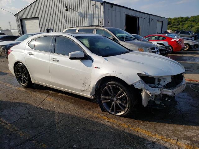 19UUB2F66JA001136 - 2018 ACURA TLX TECH+A WHITE photo 4