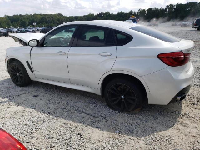 5UXKU2C52K0Z64679 - 2019 BMW X6 XDRIVE35I WHITE photo 2