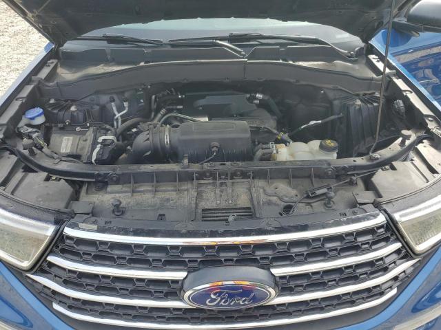 1FMSK8DH2LGC79752 - 2020 FORD EXPLORER XLT ლურჯი ფოტო 12