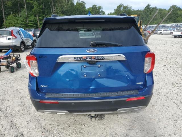 1FMSK8DH2LGC79752 - 2020 FORD EXPLORER XLT ლურჯი ფოტო 6