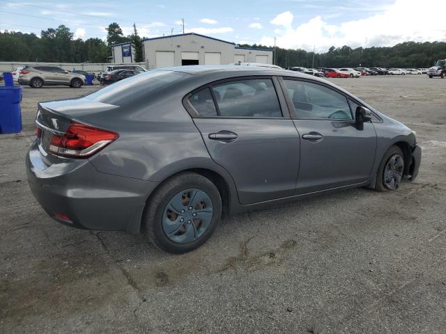 19XFB2F52DE085679 - 2013 HONDA CIVIC LX GRAY photo 3