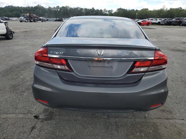 19XFB2F52DE085679 - 2013 HONDA CIVIC LX GRAY photo 6