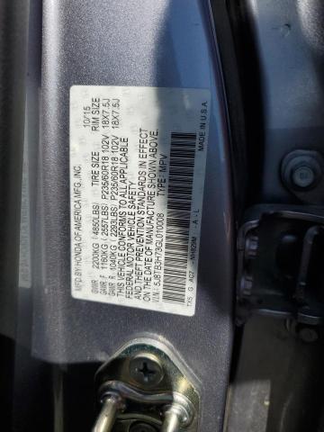 5J8TB3H73GL010008 - 2016 ACURA RDX ADVANCE SILVER photo 13