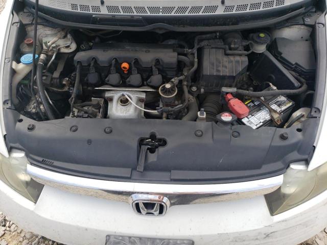 1HGFA16838L086846 - 2008 HONDA CIVIC EX WHITE photo 11
