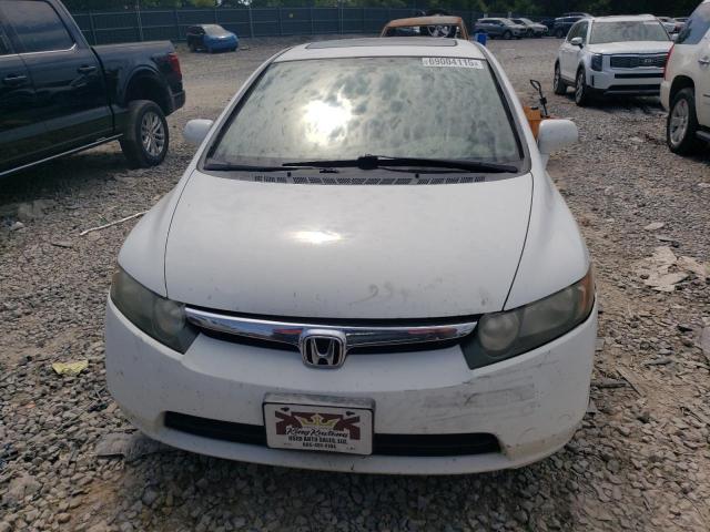 1HGFA16838L086846 - 2008 HONDA CIVIC EX WHITE photo 5
