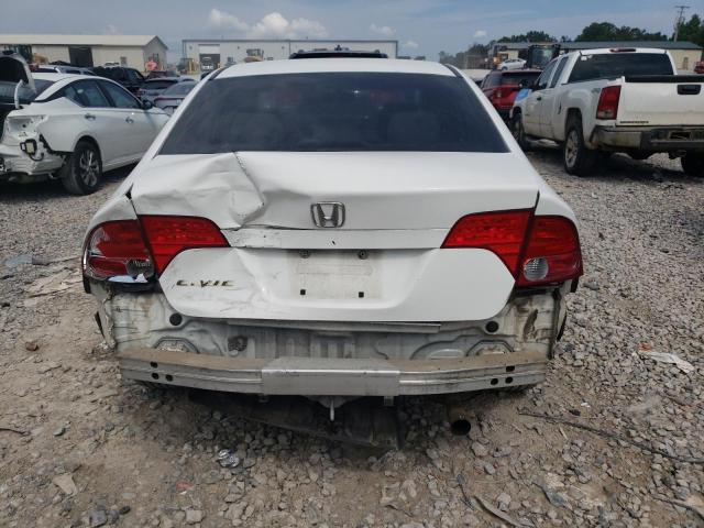 1HGFA16838L086846 - 2008 HONDA CIVIC EX WHITE photo 6
