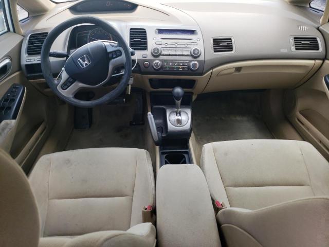 1HGFA16838L086846 - 2008 HONDA CIVIC EX WHITE photo 8