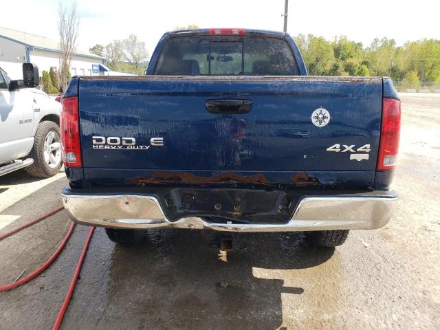 3D7KU28D14G106514 - 2004 DODGE RAM 2500 ST BLUE photo 6