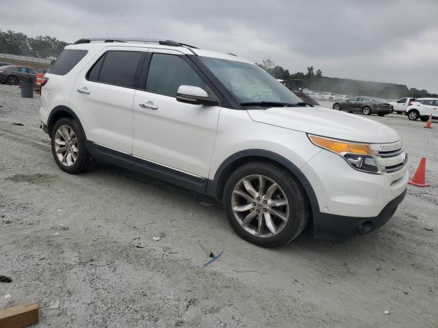 1FMHK7F89BGA86353 - 2011 FORD EXPLORER LIMITED WHITE photo 4