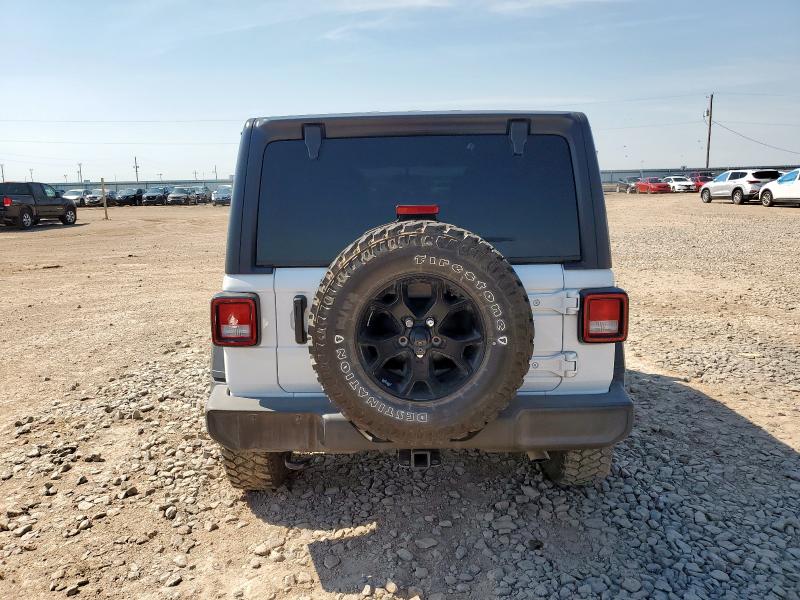 1C4HJXDG8MW693502 - 2021 JEEP WRANGLER U SPORT WHITE photo 6