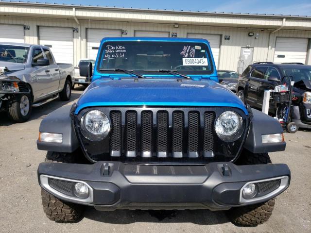 1C4HJXDM7NW273172 - 2022 JEEP WRANGLER U SPORT Կապույտ լուսանկար 5