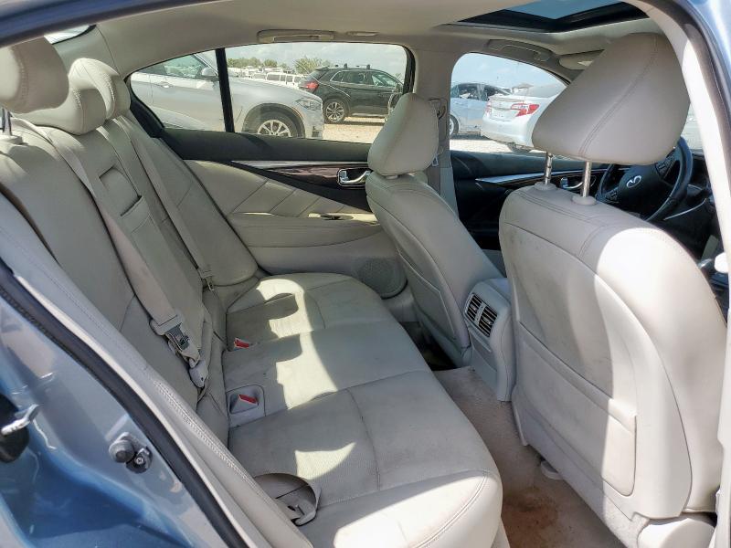 JN1BV7AP5FM335340 - 2015 INFINITI Q50 BASE GRAY photo 10