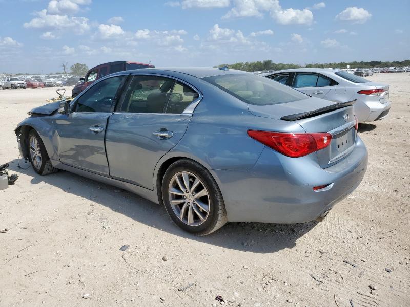 JN1BV7AP5FM335340 - 2015 INFINITI Q50 BASE GRAY photo 2