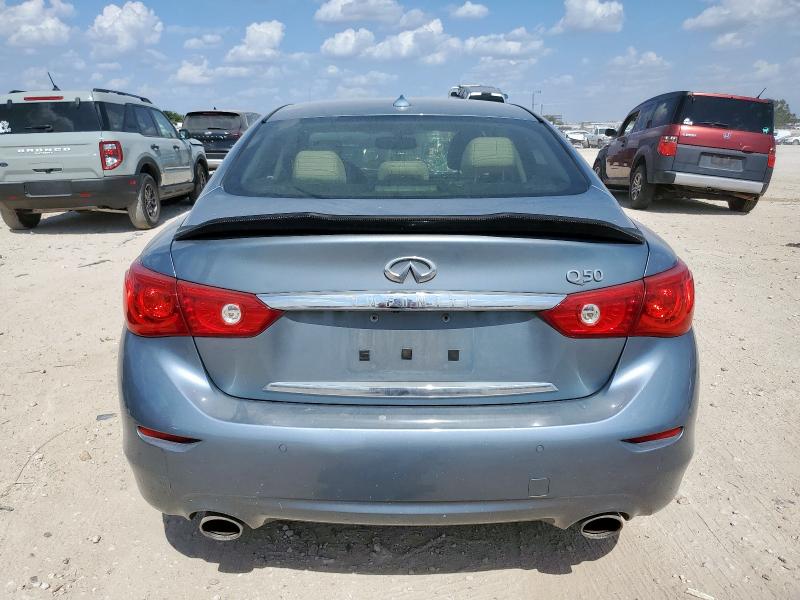 JN1BV7AP5FM335340 - 2015 INFINITI Q50 BASE GRAY photo 6