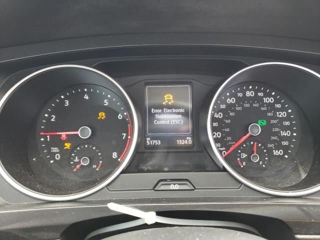 3VV2B7AX7JM070053 - 2018 VOLKSWAGEN TIGUAN SE Turuncu fotoğraf 9