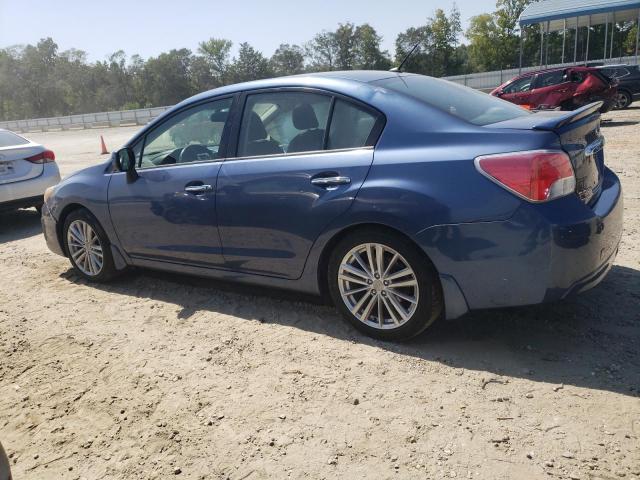 JF1GJAH60DH003441 - 2013 SUBARU IMPREZA LIMITED BLUE photo 2