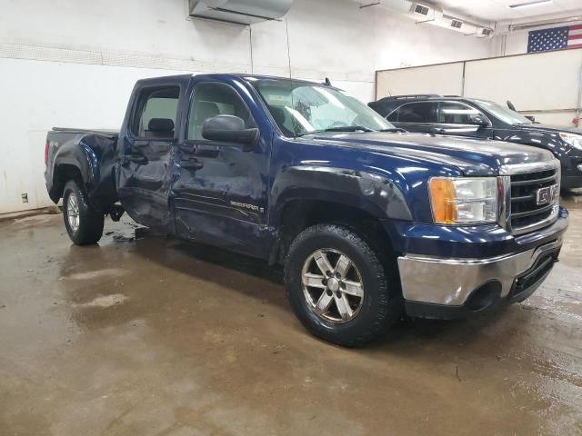 3GTEK23399G240660 - 2009 GMC SIERRA K1500 SLE BLUE photo 4