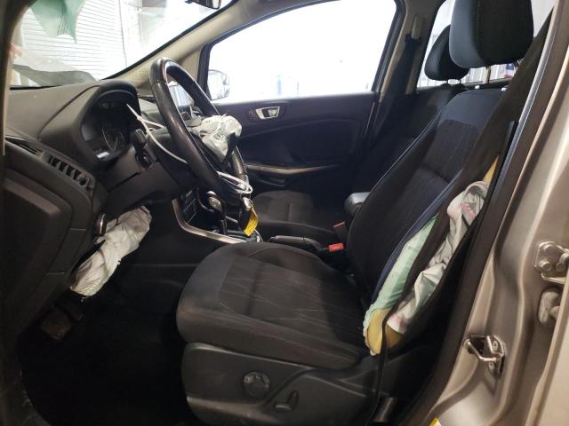 MAJ6P1UL4JC206833 - 2018 FORD ECOSPORT SE SILVER photo 7