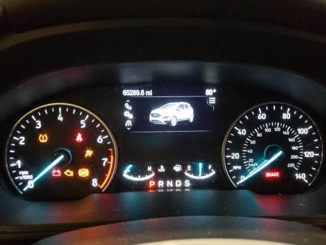 MAJ6P1UL4JC206833 - 2018 FORD ECOSPORT SE SILVER photo 9