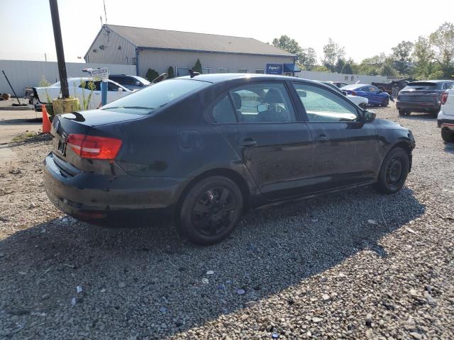 3VW2K7AJ3FM311878 - 2015 VOLKSWAGEN JETTA BASE BLACK photo 3
