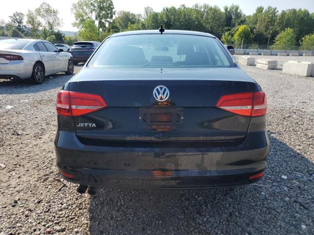 3VW2K7AJ3FM311878 - 2015 VOLKSWAGEN JETTA BASE BLACK photo 6