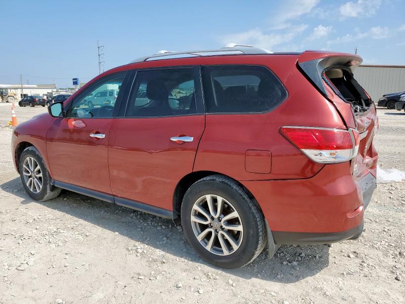5N1AR2MN4FC690799 - 2015 NISSAN PATHFINDER S წითელი ფოტო 2