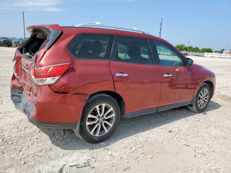 5N1AR2MN4FC690799 - 2015 NISSAN PATHFINDER S წითელი ფოტო 3