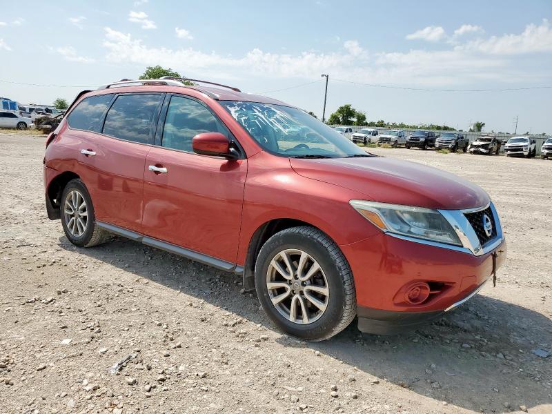 5N1AR2MN4FC690799 - 2015 NISSAN PATHFINDER S წითელი ფოტო 4