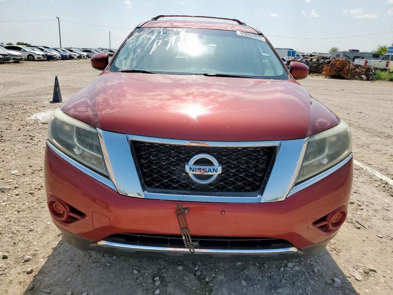 5N1AR2MN4FC690799 - 2015 NISSAN PATHFINDER S წითელი ფოტო 5