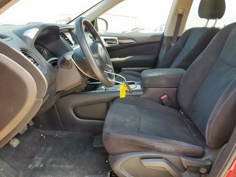 5N1AR2MN4FC690799 - 2015 NISSAN PATHFINDER S წითელი ფოტო 7