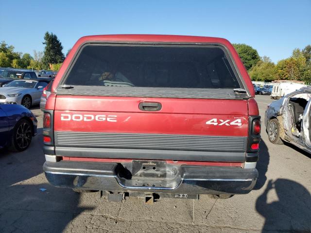 1B7HF13Z3WJ250840 - 1998 DODGE RAM 1500 RED photo 6