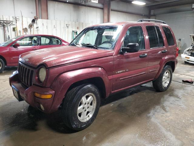 1J4GK58K53W544453 - 2003 JEEP LIBERTY LIMITED BURGUNDY photo 1