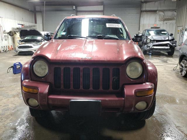 1J4GK58K53W544453 - 2003 JEEP LIBERTY LIMITED BURGUNDY photo 5