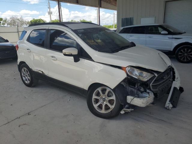 MAJ3S2GE0KC283396 - 2019 FORD ECOSPORT SE Biały zdjęcie 4