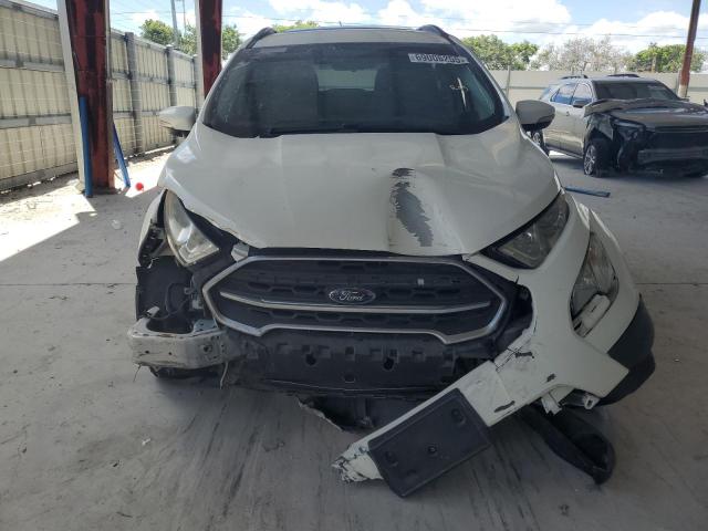 MAJ3S2GE0KC283396 - 2019 FORD ECOSPORT SE Biały zdjęcie 5