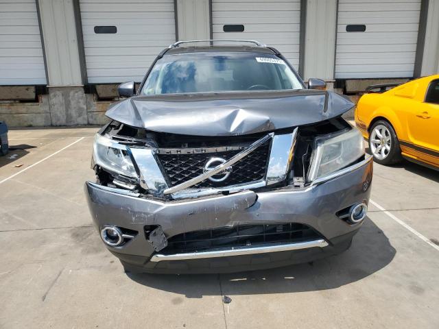 5N1AR2MM9FC627589 - 2015 NISSAN PATHFINDER S ნაცრისფერი ფოტო 5