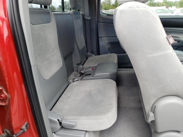 5TEUU42N99Z628321 - 2009 TOYOTA TACOMA ACCESS CAB წითელი ფოტო 10