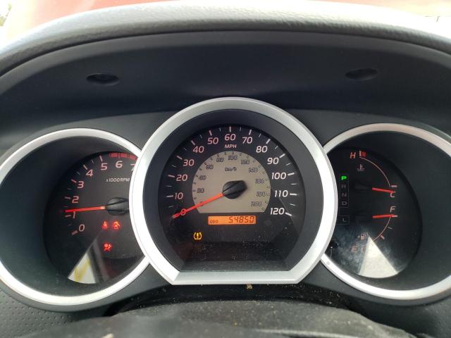 5TEUU42N99Z628321 - 2009 TOYOTA TACOMA ACCESS CAB წითელი ფოტო 9