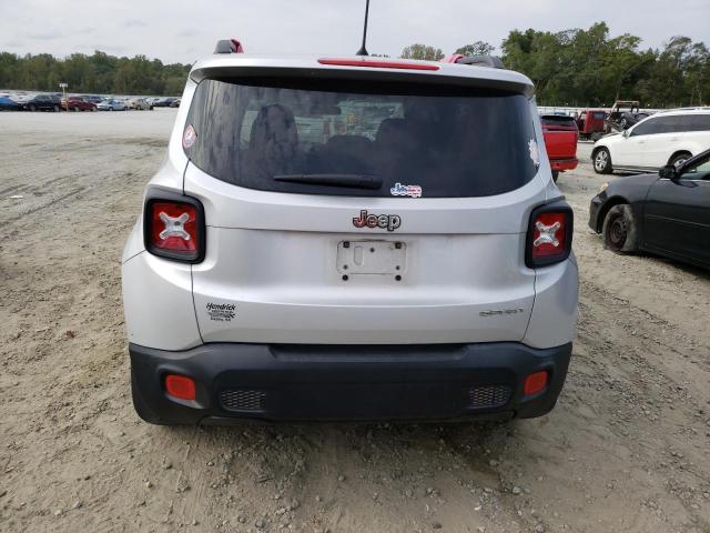 ZACCJAAB4HPF79600 - 2017 JEEP RENEGADE SPORT SILVER photo 6